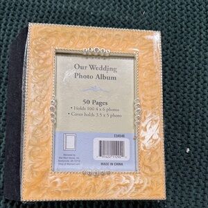 Walt Disney Wedding Photo Album - Gold